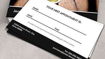 Appointment Business Cards - Toronto Print Press